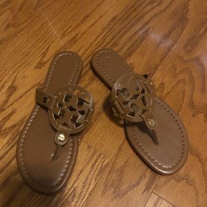 Tory Burch Miller sandals brown size 9
